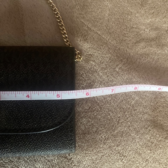 NWOT, Michael Kors Brown Signature Canvas 2-in-1 wallet and card holder w chain - Picture 10 of 12